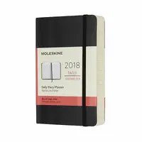 在飛比找樂天市場購物網優惠-【MOLESKINE】 2018年軟皮手帳日記-口袋型黑色