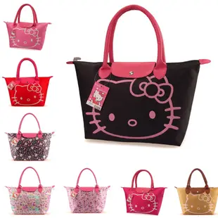 Hello Kitty凱蒂貓手提包 單肩包 防水面料 時尚卡通 購物包 挎包 可愛包包