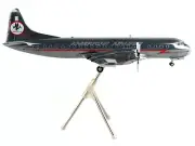 Lockheed L-188A Electra Astrojet American Airlines Silver Gemini 200 Diecast ...