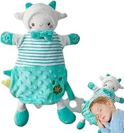 Kids Comforter Lovey | Animal-Themed Toddler Lovey for Sleeping | Boys Girls Bed Sofa Soothing Security Blanket Huggable for Children's Day, Birthday