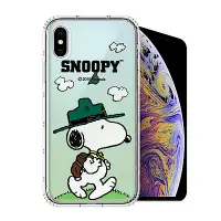 在飛比找Yahoo奇摩購物中心優惠-史努比 SNOOPY 授權 iPhone Xs Max 6.