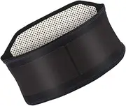 BEBEMOKO Comfortable Breathable Back Brace Belt Heat Therapy Lumbar Support Back Pain