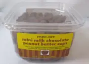 TRADER JOE'S MINI MILK CHOCOLATE PEANUT BUTTER CUPS 12-OZ BOX