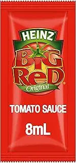 Heinz Tomato Sauce Satchet Big Red Dipping and Spreading Condiment Catering Bulk Condiment 8ml (Pack of 300)