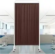 1-5 Panels Privacy Screen,partition Wall Panels Temporary Fence,Movable Standing Door Partition,Establish Privacy Space for Ward Lobby Office Beauty Salon(Color 6,5-Panel)