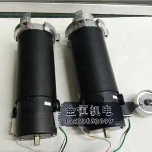 原裝日本UNITEC直流電機帶編碼器DTEM-3780電壓13.6V 600RPM 17W