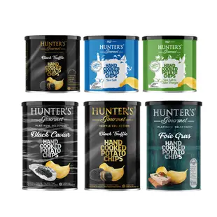 Hunter's Gourmet 亨特 手工洋芋片 黑松露 魚子醬 鵝肝醬 海鹽 海鹽醋 [928福利社] ★7-11超取299免運