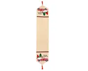 C366 Christmas Decoration Tablecloth Christmas Cartoon Car Table Runner Holiday Table Dress Up Supplies for Holiday Parties