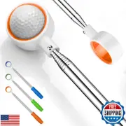 prowithlin Golf Ball Retriever, 12ft Unbreakable Head Golf Ball Retriever Tel