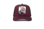 Goorin Bros The Boss Gorilla Hat Animal Trucker Cap Snapback in Burgundy