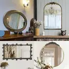 Vintage Classy Framed Accent Mirrors for Wall Entryway Sitting Room Easy to Hang