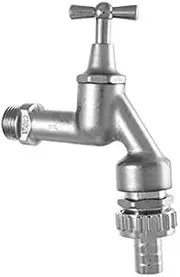 [Gampper] 6712 Outlet Valve 3/4 Inch with Zip and RB Toggle Handle Matt Chrome-Plated