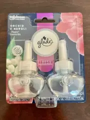 Glade Plugins Fresh Refills Air Freshener, Scented Oils for Home Orchid & Neroli