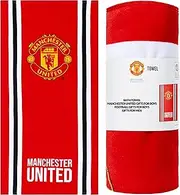 Manchester United F.C. Beach Towel for Men Women Teens Boys 100% Cotton Quick Dry Swimming Pool Bath Towels Travel Essentials Quick Dry Absorbent 54x27
