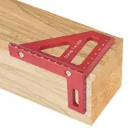 3D Multi-Angle Measuring Ruler 45/90 Degree Carpentry Square Protractor Tool