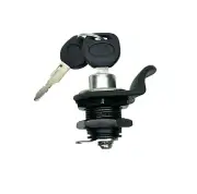 Push Button Lock Barrel Kit Keys fits Top Up Cover Fibreglass Hard Ute Lid