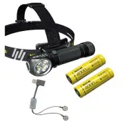 Nitecore HC35 Rechargeable LED Headlamp-2700 Lumen-2x 21700 battery & A1 Charger