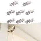 8x Curtain Cord Weights Easy to Install Replacement PP Window Shutter Pull