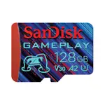 SANDISK GAMEPLAY 128G 256G MICROSDXC A2 V30 U3 手機和掌上型遊戲記憶卡