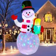 Aerwo 5Ft Christmas Inflatables Outdoor Decorations, Inflatable Snowman Christma