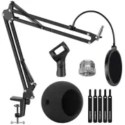 InnoGear Adjustable Mic Stand for Blue Snowball and Blue Snowball iCE Suspens...