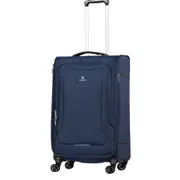 Delphin Caspian 2 Softside Medium 73 cm Spinner Suitcase Navy