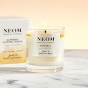 NEOM Organics London Happiness Scented Candle - 1 wick (6.52 oz)