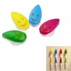 4pcs Smile Face Suction Cup Toothbrush Holder Bathroom Mirror Shower Home Travel