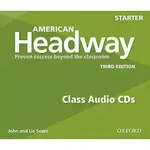 AMERICAN HEADWAY 3/E CLASS CD STARTER (X3) 9780194725583 <華通書坊/姆斯>