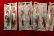 7- Amerock Brand cabinet door pulls/handles, Unopened Packages, Polished Chrome