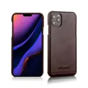 Pierre Cardin Dark Brown Genuine Leather Slim Case/Cover for Apple iPhone 11 Pro
