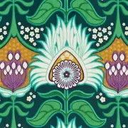 OOP Modernist by Joel Dewberry Aurora Emerald, cotton quilting fabric