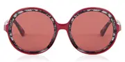 Etnia Barcelona Halla Sun BKRD Women’s Sunglasses Red Size 55