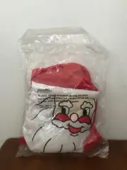 NEW Vintage 48" Klein 3-D Windsock Jolly Santa 1992 Christmas Santa Claus