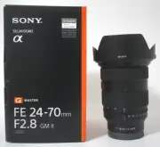 SONY Zoom Lens FE 24-70mm F2.8 GM II for E Mount 35mmFull Size SEL2470GM2