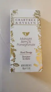 Crabtree & Evelyn MIDNIGHT BERRY & POMEGRANATE Hand Therapy 3.5 oz Cream NIB