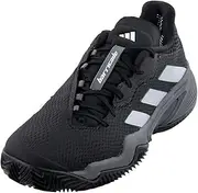[adidas] Men`s Barricade Clay Tennis Shoes Core Black and Footwear White