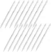 HONMEET Manicure Pedicure Set Pcs Cuticle Pusher Sticks Soft Plastic Double-sided Nail Art Tool Reusable for Salons