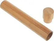Angoily Bamboo Storage Tube Holders Mailing Tubes with Caps Poster Holder Rolled Cable Mailer Man Voyage Postal Shipping Art Tube Cardboard Tubes Bank Portable Bristle Pre Document Tube