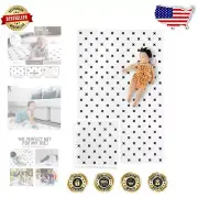Stylish 6ft x 4ft Baby Play Mat - Thick Non-Slip Foam, Perfect for Tummy Time