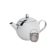 Cuisena 450ml Stainless Steel Teapot Water Heater Kettle w/ Mesh Infuser Silver
