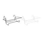 Hanging Railing Planters Railing Flower Holder Plant Stand Metal Stand Hanging