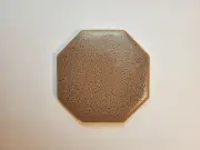 Robertson Vintage Ceramic Floor Tile 3 1/8" Crystalline Brownish Octagon