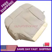 Passenger Bottom Perforated Seat Cover Light Tan #152 For 2002 Cadillac Escalade