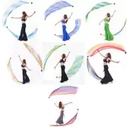 Flowing Silk Poi Thrown Balls for Professional Belly Dance