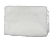 C359 Christmas White Plush Table Runner Family Long Table Mat Decoration Indoor Christmas Decoration Cloth for Holiday Parties
