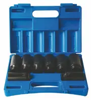 Action 658270801 - Impact Socket Set 1/2" Drive 8 Piece 12-Point Metric Deep Axle Nut