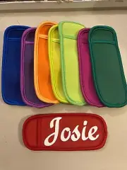 Customized Popsicle holder with kids name - child - ice cream - Personalized
