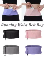 Holds Phone Wallet Waist Pack Money Belt Bag Running Belt Waist Money Belt