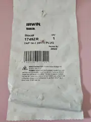 HANSON 1749 ZR Irwin- Tap 14-1 25mm plug - CH